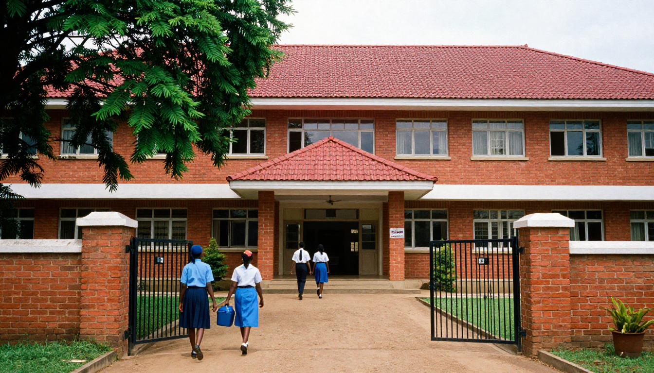 Main school building